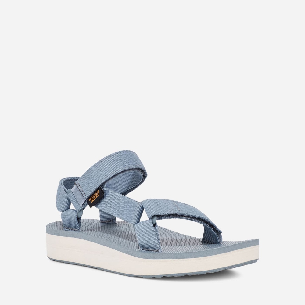 Teva Midform Universal Women's Light Blue Sandals CA40157 Canada Sale